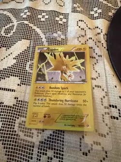 Pokemon TCG Zapdos Legendary Treasures Reverse Holo Card 46/113 Rare - Image 1