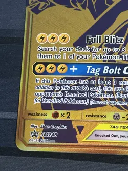 Pokemon Pikachu & Zekrom GX SM248 Promo Full Art Holo Card NM/M Condition - Image 5