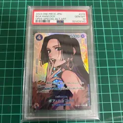 PSA 10 Boa Hancock OP01-078 Kingdoms of Intrigue One Piece Card Japanese - Image 1
