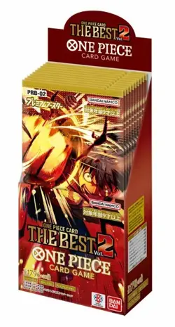 ONE PIECE Card Game Premium Booster ONE PIECE CARD THE BEST vol.2 10-Pack Box - Image 1