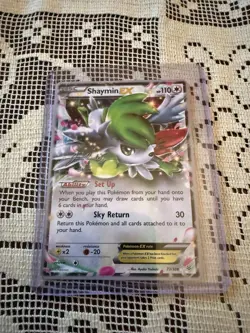Pokemon TCG Shaymin EX 77/108 Roaring Skies 2015 World Championship Card NM - Image 1