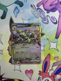 Pokemon TCG Umbreon EX 060/131 Double Rare Holo Card Prismatic Evolutions - Image 1