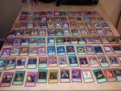 yugioh cards lot collection 420 card over half in plastic sleeves - Image 1
