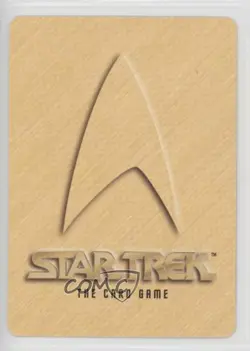 1996 Star Trek - The Card Game Crew Lieutenant Latimer - Image 2
