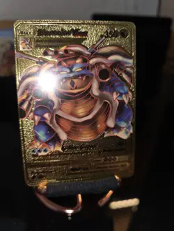 Blastoise VMAX Gold Foil Textured Display Card NM/M Condition - Image 1