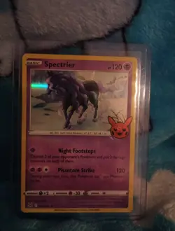 2022 Baslc Specter Holographic Pokemon Training Card Game - Image 1