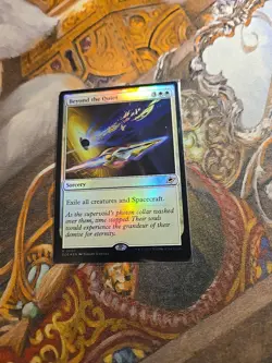 Beyond The Quiet Foil MTG Edge Of Eternities - Played - - Image 1
