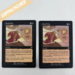 MTG Snuff Out Mercadian Masks X2 Magic The Gathering TCG Cards Includes Shipping - Image 1