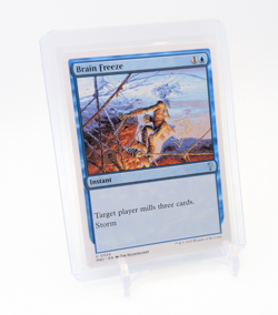 MTG - Brain Freeze (White Border) - Uncommon #24 - Mystery Booster 2 NM - Image 1