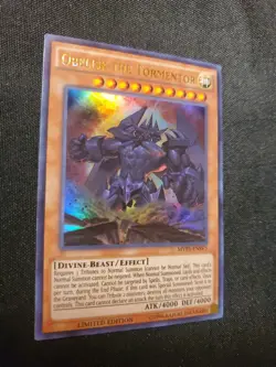 Yu-Gi-Oh! TCG Obelisk the Tormentor Mvp1-ensv5 Ultra Rare Near Mint - Image 2