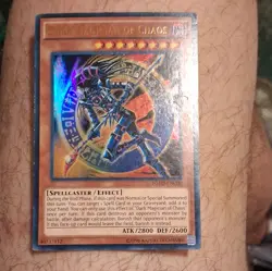 🔥 YUGIOH • Dark Magician of Chaos • ULTRA RARE • YGLD-ENC02 1st Edition🔥 - Image 1