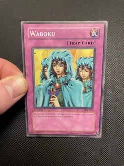 Yugioh! Waboku SDY-040 Common 1st Edition NA English Vintage Starter Deck Yugi - Image 1