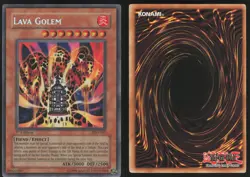 Lava Golem PGD-107 Pharaonic Guardian 1st Edition Secret Rare YU-GI-OH - Image 3