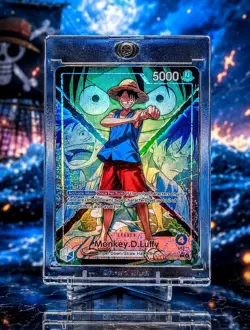 One Piece OP16-022 Monkey D Luffy Alt Art Leader OP16 - Image 1