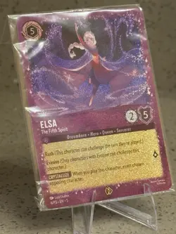 Elsa - The Fifth Spirit 6/P3 [Glitter Foil] SEALED Promo Disney Lorcana NM/M - Image 4