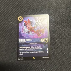 Disney Lorcana TCG Minnie Mouse Wild-Eyed Diver 12/31 SHIPS SAME/NEXT DAY - Image 1