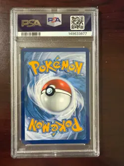 Pokemon TCG Team Rockets Houndoom Illustration Rare Card 191/182 PSA 9 - Image 2