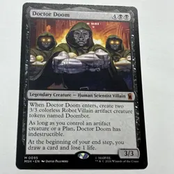 MTG Doctor Doom 95 MSH Marvel Super Heroes Regular NM Magic Card - Image 1