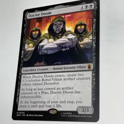 MTG Doctor Doom 95 MSH Marvel Super Heroes Regular NM Magic Card - Image 3