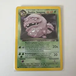 Pokemon Card Team Rocket No 14/82 Dark Weezing Holo German - Image 1