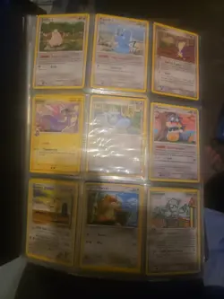 Nice Vintage & Modern Mixed Pokemon Binder Hp Etc Cards Child Owned - Image 2