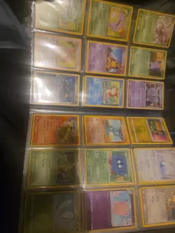 Nice Vintage & Modern Mixed Pokemon Binder Hp Etc Cards Child Owned - Image 4