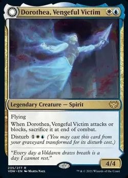 Dorothea, Vengeful Victim / Dorothea's Retribution -Foil Near Mint MTG - Image 1