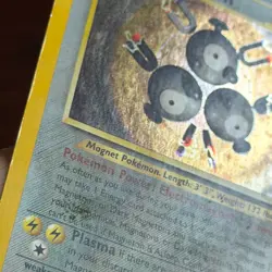 Magneton 10/64 Holo Rare Neo Revelation Pokemon Card DMG - Image 5