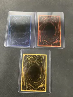 Yu-Gi-Oh! TCG Set of Egyptian God Cards (Obelisk, Ra, Slifer) Legendary... - Image 2