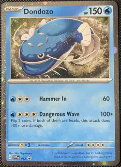 Dondozo - 012 (Cosmos Holo) 012 Sv: Scarlet & Violet Promo Cards Pokemon - Image 1
