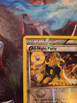Pokemon Card All-Night Party 96/122 Reverse Holo Trainer XY Breakpoint NM - Image 2