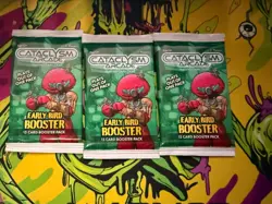 Cataclysm Arcade Early Bird Booster 3-Pack Lot, 15 Cards Each, English - Image 1