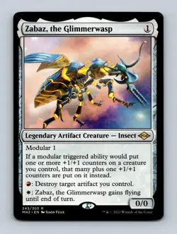 Zabaz, the Glimmerwasp Modern Horizons 2 Non-Foil MTG NM - Image 1