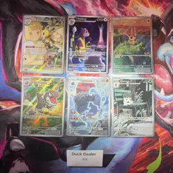 Pokemon TCG card lot of 6 Perfect Order chaos rising Illustration rares NM - Image 1