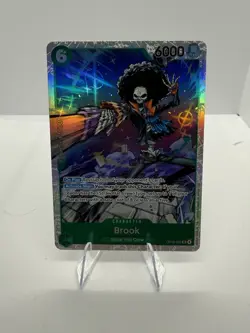 Bandai Brook OP15-032 Holo Character Card 6000 Power One Piece CCG English - Image 1