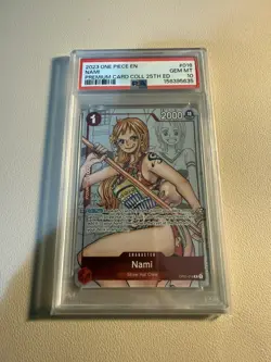 2023 ONE PIECE PREMIUM CARD COLLECTION 25TH EDITION #016 NAMI PSA 10 - Image 1