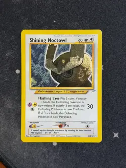 LP | Shining Noctowl 110/105 Neo Destiny Pokemon Card - Image 1