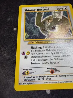 LP | Shining Noctowl 110/105 Neo Destiny Pokemon Card - Image 3