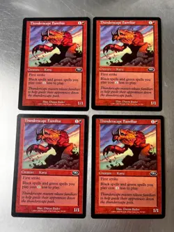 4x Thunderscape Familiar Playset Planeshift Magic Cards, COMBINED SHIPPING - Image 1