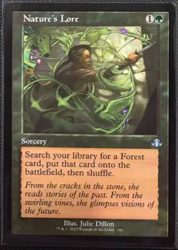MTG Dominaria Remastered Nature's Lore Retro Frame (Uncommon) - Image 1