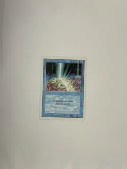 X1- Braingeyser Rare Revised Edition Magic: The Gathering Lightly Played - Image 1