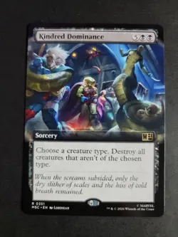 Kindred Dominance (Extended Art) Rare Marvel Super Heroes Commander - Image 1
