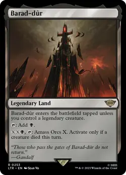 MTG Barad-dur ** The Lord of the Rings: Tales of Middle-earth ** English - Image 1