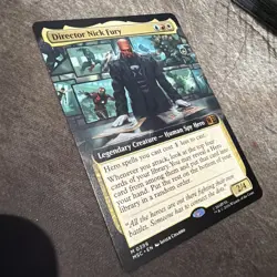 Director Nick Fury (Extended Art) 399 MSC Commander: Marvel Super Heroes NM - Image 3