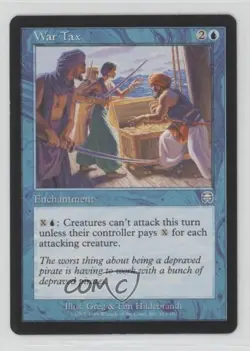 War Tax Magic: Mercadian Masques #113 1999 - Image 1