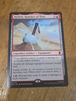 Mjolnir, Hammer of Thor - Magic The Gathering Marvel Super Heroes #146 - Image 1