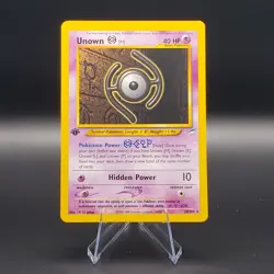 Unown H-Pokemon Neo Destiny 1st Edition 28/105 Rare-Near Mint - Image 1