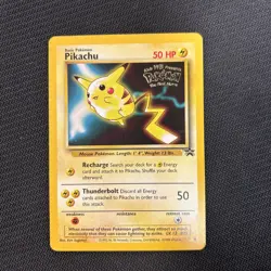 Pokemon Pikachu TCG Black Star Promo #4 First Movie Promo Card (4) - Image 1
