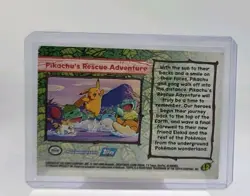 Pikachu’s Rescue Adventure 12 Pokemon the Movie 2000 Topps Ft Squirtle, Marill - Image 4