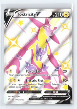 Pokemon TCG - Toxtricity V - Shining Fates: Shiny Vault LP - Image 1